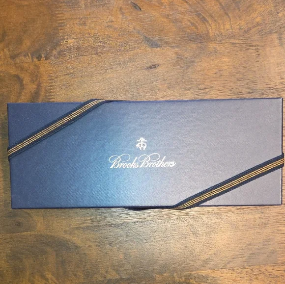 Brooks Brothers Brown Leather Gloves Size 7.5 - Picture 9 of 9